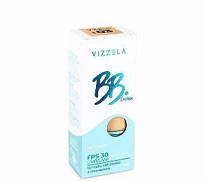 VIZZELA - BB Cream 10 em 1 - Cor 03 - Uva/uvb-fps30 - Vegano Sem Parabenos