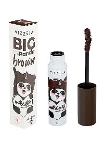 VIZZELA - Rímel Máscara para Cílios BIG NO PANDA BROW MARROM - Natural Vegano