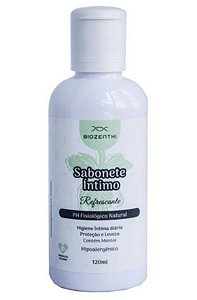 BIOZENTHI - Sabonete Íntimo Refrescante 120ml - Natural - Vegano - Sem Glúten