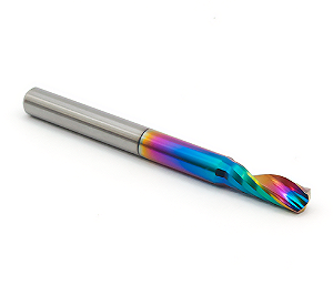 Fresa de 1 corte helicoidal - 4mm - Metal duro c/ DLC