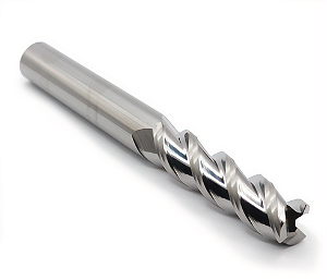Fresa de 3 cortes helicoidais - 18mm - Metal duro - HRC55