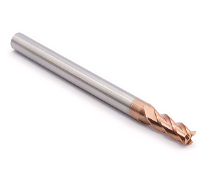 Fresa de 4 cortes helicoidais - 3,5mm - Metal duro c/ NANO - HRC55