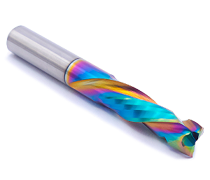 Fresa up&down 2 cortes helicoidais 6,0mm - Metal duro c/ DLC
