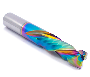 Fresa up&down 2 cortes helicoidais 10mm - Metal duro c/ DLC