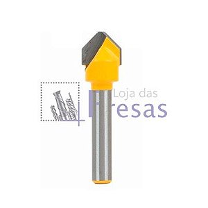 Fresa para dobrar ACM - 90 graus