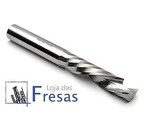 Fresa up&down 1 corte helicoidal 5,0mm - Metal duro