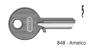 Chave Yale 848 Amelco ( Unidade )