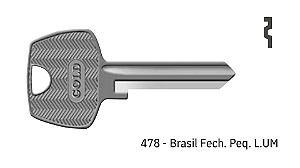 Chave Yale 478 Brasil ( Unidade )