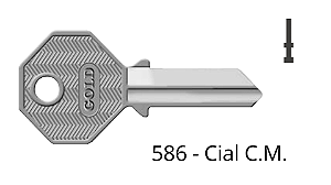 Chave Yale 586 Cial ( Unidade )