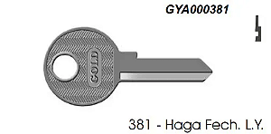 Chave Yale 381 Haga ( Unidade )