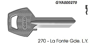 Chave Yale 270 Lafonte ( Unidade )