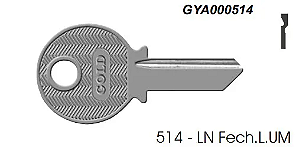 Chave Yale 514 LN ( Unidade )