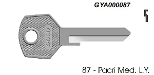 Chave Yale 87 Pacri ( Unidade )