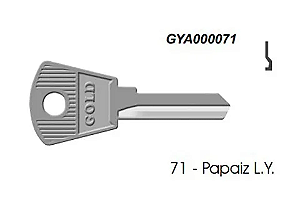 Chave Yale 71 Papaiz ( Unidade )