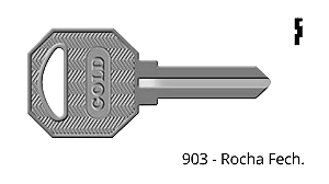 Chave Yale 903 Rocha ( Unidade )