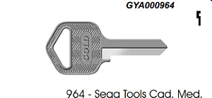 Chave Yale 964 Sega Tools ( Unidade )