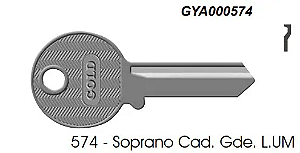 Chave Yale 574 Soprano ( Unidade )