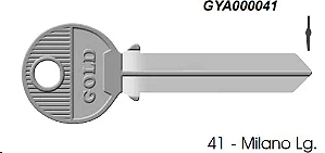 Chave P.aço 41 Milano ( Unidade )