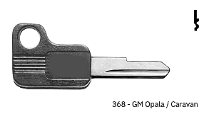 Chave Auto 368 GM ( Unidade )