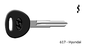Chave Auto 617 Hyundai ( Unidade )