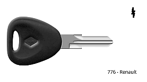 Chave Auto 776 Renault ( Unidade )