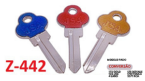 Chave Yale Z-442 Pado ( Gold 175 ) Unidade