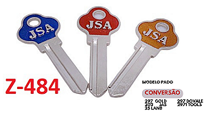 Chave Yale Z-484 Pado ( Gold 297 ) Unitario