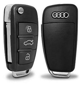 Chave Canivete Audi A3 A4 A5 Q7 Q3 Q5 Audi Carcaça