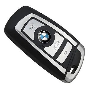 Chave Presença Bmw X3 Carcaça 4 Botões Prata
