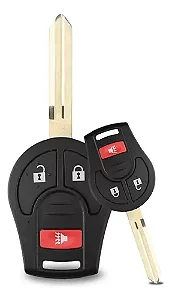 Chave telecomando Nissan March Tidda Versa 3 Botões