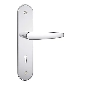 Fechadura Interna Stam 814/33 Inox Cromado Cor Cinza