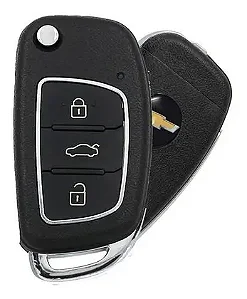 Chave Canivete Chevrolet Meriva Completa