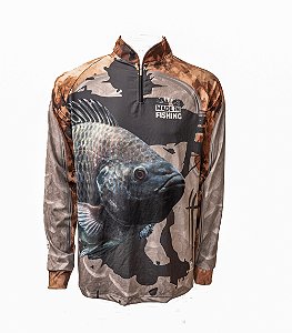 Camisa Masc Made In Fishing® - Tilápia UV+50