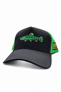 Boné MF Edition Traíra ® - Original - Preto/Verde