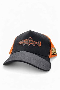Boné MF Edition Traíra ® - Original - Preto/Laranja