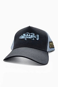 Boné MF Edition Tucunaré ® - Original - Preto/Azul Bebê