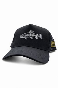 Boné MF Edition Traíra ® - Original - Preto/Azul Escuro