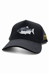 Boné MF Edition Tambaqui ® - Original - Preto/Azul Escuro