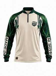 Camisa De Pesca Made In Fishing UV50+ (Floresta)