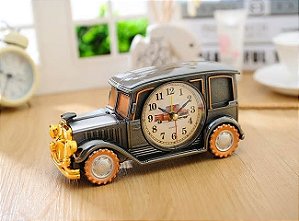 Relogio de Mesa Despertador Carro Antigo classico vintage