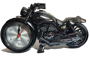 Relógio Despertador em Forma de Moto