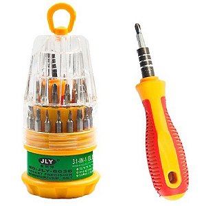 Jogo Kit Chaves Precisão 31 Peças