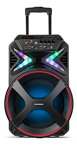 Caixa Amplificada Connect Lights Cm-400 Mondial Cor Preto