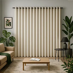 Cortina Tecido Oxford Grosso 3 Metros X 2,50 Largura Premium