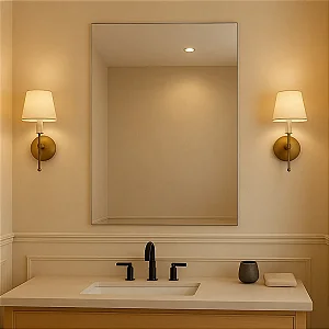 Espelho Vildrex Florença 70x50cm Lapidado Design Moderno