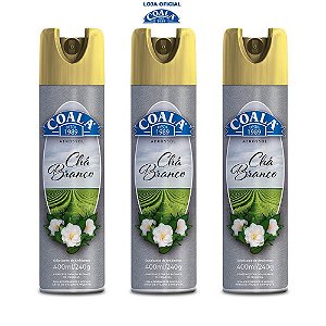 Kit Coala 3 Aerossol - Chá Branco