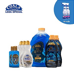 Kit Coala Mega Limpeza Perfumada The Queen + Brinde 2 Passa Fácil Zulu Perfumes Brinde