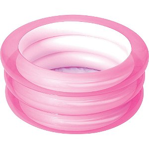 Piscina Infantil Inflável 43 Litros Rosa