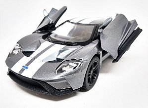 Ford GT40 2017 Cinza- Escala 1/38 - 13 CM