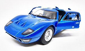 Ford GT40 1966 Azul - Escala 1/32 - 12 CM